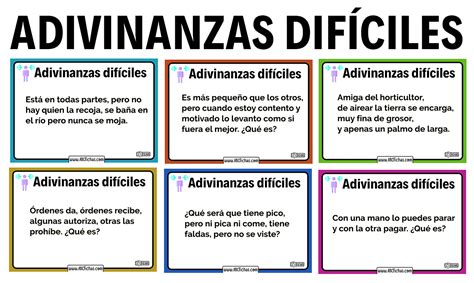 1000 adivinanzas difíciles